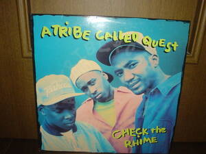 ☆12INC &#34;US&#34; ORIGINAL盤　A TRIBE CALLED QUEST/CHECK THE RHIME 1991年☆