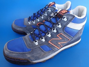 12146■美品 NEWBALANCE H710BB ニューバランス トレッキング シューズ スニーカー 青 ブルー 28.5 cm