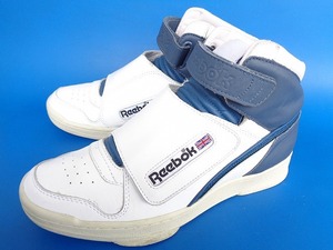 12185# прекрасный товар редкий REEBOK CLASSIC ALIEN STOMPER MID Reebok Classic Чужой s темпер mid белый темно-синий 27.5 AQ9799