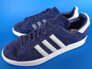 12209■美品 13年製 adidas campus 80s アディダス キャンパス 紺 ネイビー ハラコ 27 cm G97269 ビンテージ