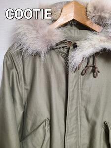  Koo tiCOOTIE Mod's Coat military jacket liner attaching fur 