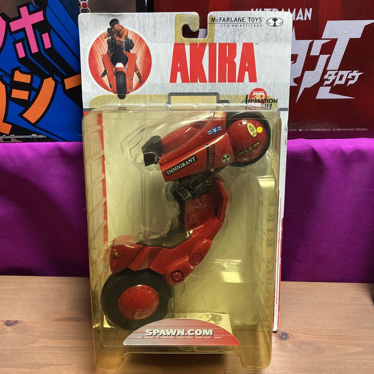 未開封 初版 バンダイ ポピニカ魂 1/6 AKIRA 金田のバイク-