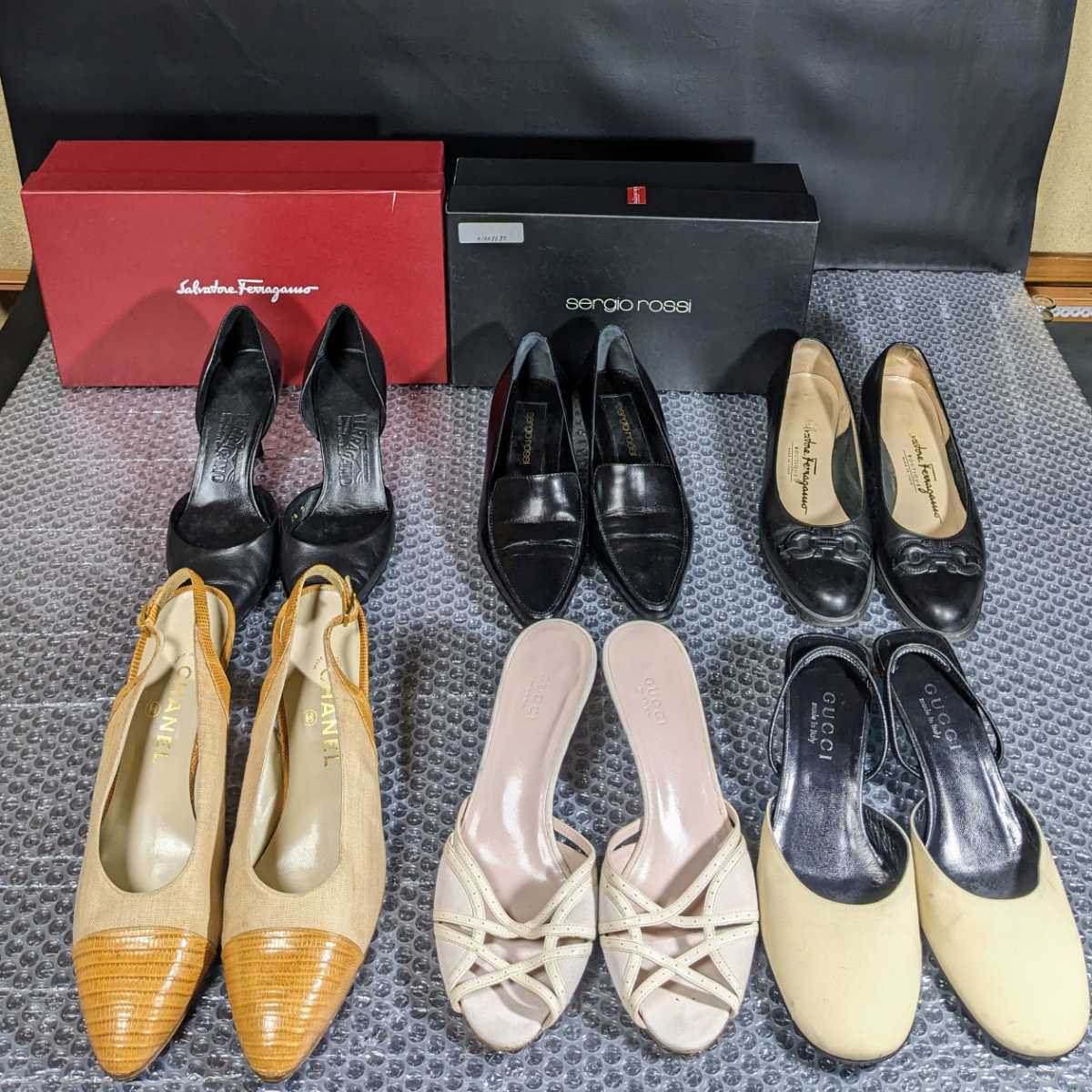 ヤフオク! -シャネル パンプスの中古品・新品・未使用品一覧