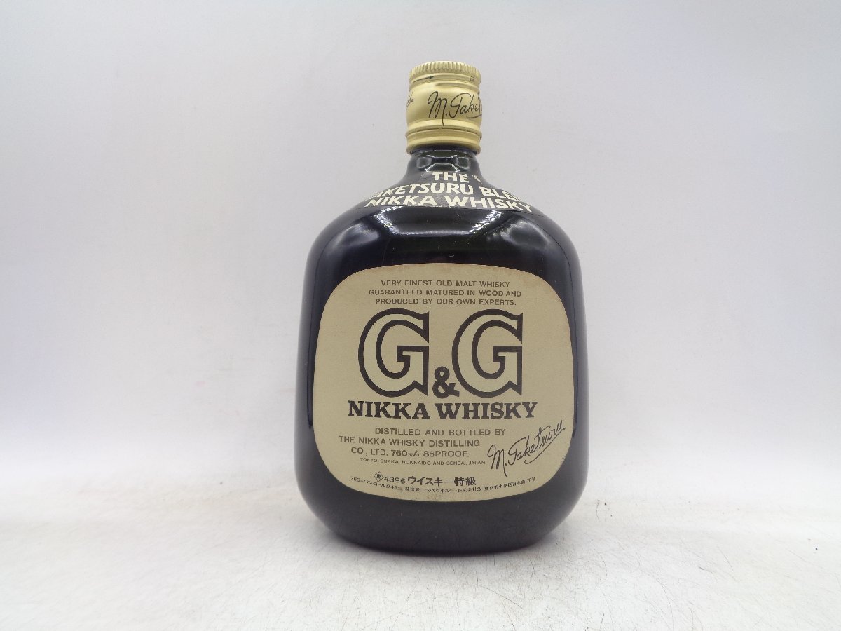 最安値に挑戦】 NIKKA ニッカウイスキーG&G白瓶 古酒と騎士鎧 未開封