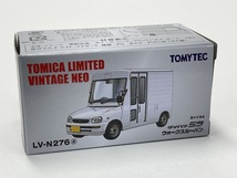 トミカリミテッドヴィンテージ NEO LV-N276a ダイハツ ミラ ウォークスルーバン(白) 新品・未開封_画像2