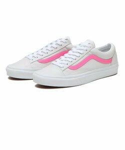 ヴァンズ 23.5cm スタイル36 ホワイト ピンク VANS STYLE 36 レディース レザー スニーカー 天然皮革 バンズ L.POP SUGAR