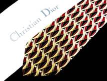 ■E3444N●良品●【Dior】ディオールのネクタイ_画像1