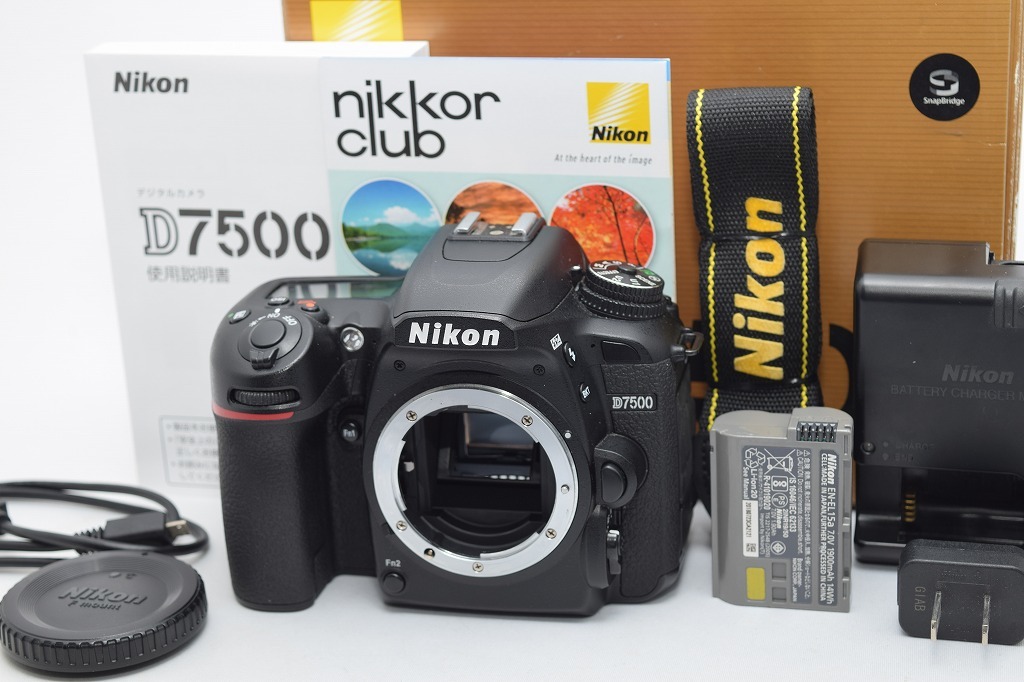 2942 展示品メ保有美品 Nikon D7500 ニコン デジタル一眼 ボディ 激安