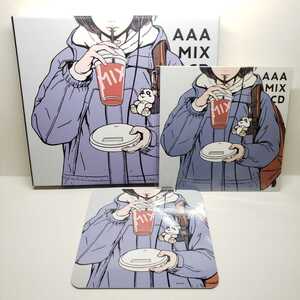 【超貴重!!!】AAA★MIX CD★初回生産限定盤 CD+コースター 先着特典ステッカー付き★美品 即決