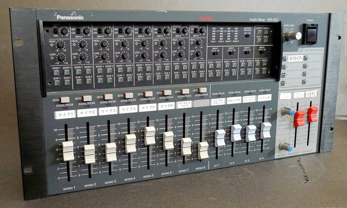 ご予約品】 【良品】パナソニック WR-X22 コンパクトミキサー