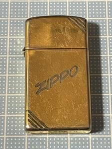 ジッポ ★SZ63 ZIPPO H IX　USA ゴールドカラー レトロ 喫煙具 煙草 タバコ コレクター