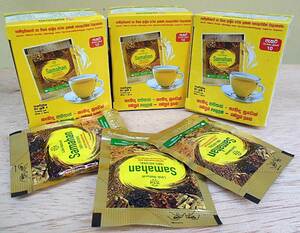 [3 box set][ Sri Lanka made ]sama handle Samahana-yuruve-da health tea cold . cold .. body style defect . temperature ..!..... lemon manner taste (10 sack go in )