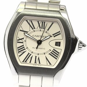 【CARTIER】カルティエ ロードスターS LM デイト W6206017 自動巻き メンズ_677954【ev20】