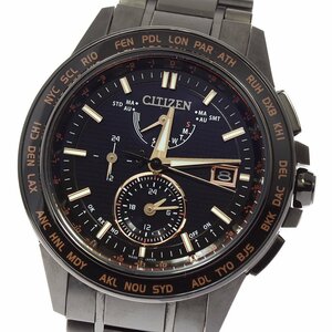 ☆良品【CITIZEN】シチズン アテッサ エコドライブ AT9045-58E/H820-T020691 ソーラー電波 メンズ_697760