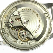 【IWC SCHAFFHAUSEN】IWC ヴィンテージ cal.8531 デイト 自動巻き メンズ_画像3