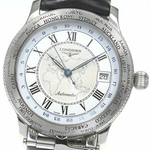  Longines LONGINES L2.610.4 Lindberg GMT Date self-winding watch men's _715849[ev20]