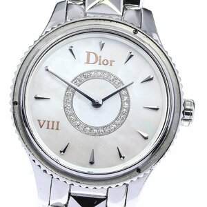 ☆訳あり ★保証書付き【Dior】ディオール モンテーニュ Dior VIII CD151111M001 クォーツ レディース_722233【ev20】