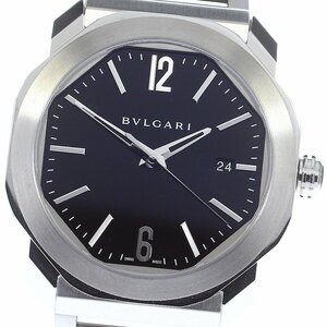 * прекрасный товар * внутри коробка * с гарантией .[BVLGARI] BVLGARY Okt OC41S самозаводящиеся часы мужской _735507