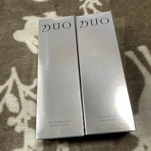 DUO ザ 薬用ホワイトレスキュー 40g 先行型美白美容液 【3つの薬用主剤×炭酸】 透明感を高めパーフェクトスキンへ導く 