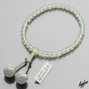 [ color tone . beautiful green onyx ] capital .. beads . heaven . for women lady's beads sack attaching .. three ... type memorial service all .. use possibility Buddhist altar fittings 