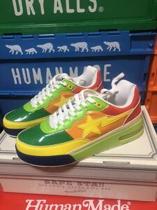 A BATHING APE ROAD STA RAINBOW 8.5 US スニーカー NIGO アベイシングエイプ OG BAPESTA