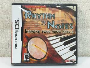 ●○S419 未開封 海外版 ニンテンドー DS ソフト RHYTHM 'n NOTES IMPROVE YOUR MUSIC SKILLS○●