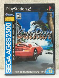 *0S554 unopened PS2 PlayStation 2 soft OutRun out Ran 0*