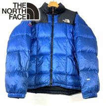 km5594 メンズL 青 800FP SUMMIT SERIES ダウン ローツェ THE NORTH FACE_画像1