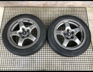 日産 GT-R R32 純正 205/55R16 8J+30 5穴 PCD114.3 16インチ タイヤホイール 2本セット