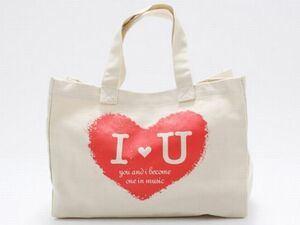 【送料無料】未開封 I love U トートバッグ Josette×IU オーチャードホール IU JAPAN PREMIUM SPECIAL LIVE ショーケース 公式グッズ 即決