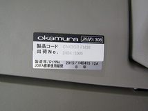okamura【送料無料】オフィスチェア【中古】CG-Rチェア ローバック グレーシェル デザインアーム【2015年製】_画像6