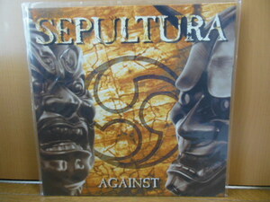 SEPULTURA / AGAINST オリジナル盤 LP Roadrunner Records RR 8700-1