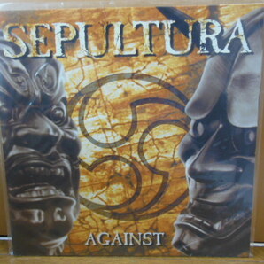 SEPULTURA / AGAINST オリジナル盤 LP Roadrunner Records RR 8700-1
