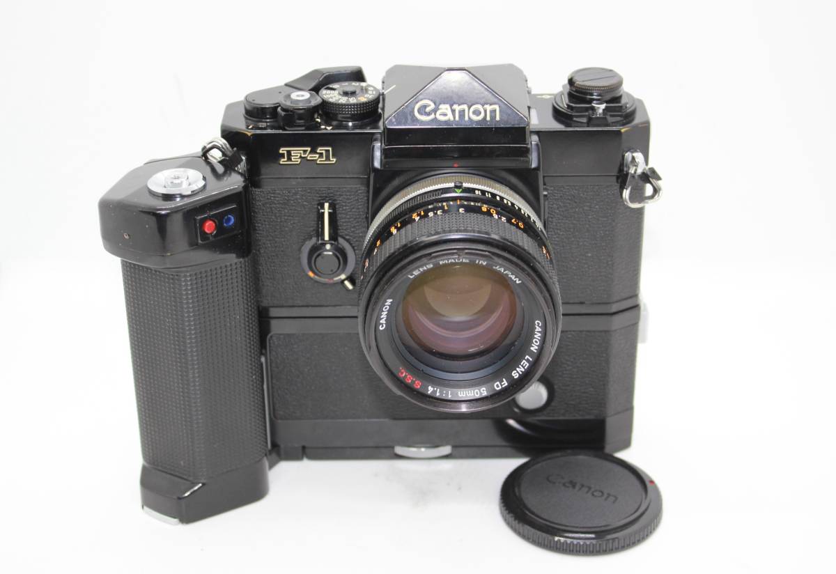 ブランド】 Canon - 美品アンティーク キャノンF-1 FD50mm F1.4S.S.C.