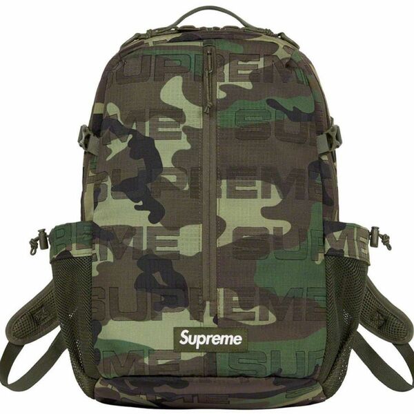 supreme 21aw backpack★新品未使用★シュプリーム★バックパック★迷彩柄★ウッドランドカモ★リュック★camo