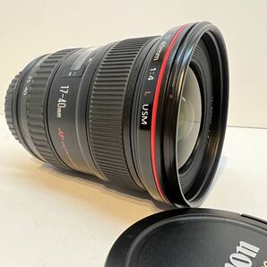 （未使用品）Canon 広角ズームレンズ EF17-40mm F4L USM フルサイズ対応の画像1