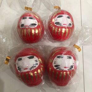 高崎だるま 赤 4個セット 群馬 民芸品