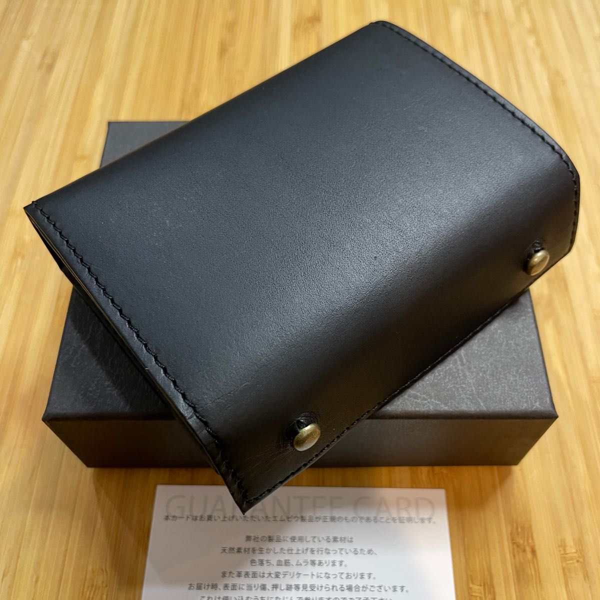 エムピウ ミッレフォッリエⅡ P25 栃木レザー限定色アイスコーヒーNo