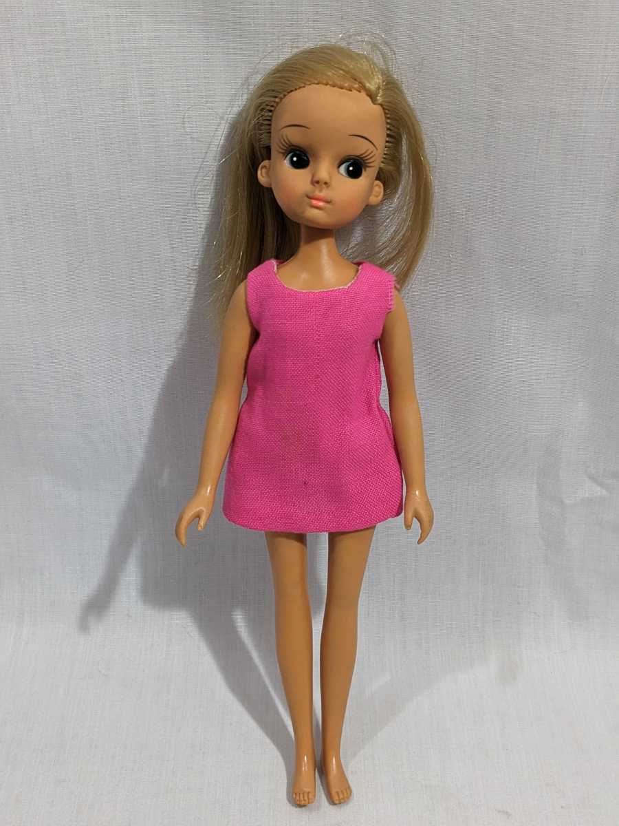 昭和レトロ タカラ ピチピチリカちゃんのお洋服 (ハイビスカス
