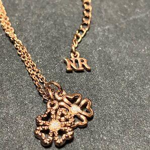 ニナリッチ*レア*ジルコニアクローバーネックレス