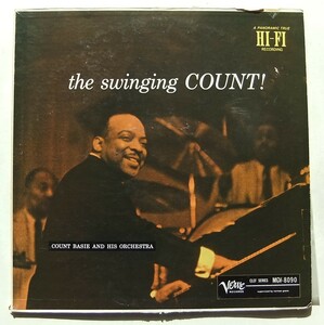 ◆ COUNT BASIE / The Swinging Count ! ◆ Verve MGV-8090 (trumpet:dg) ◆ R