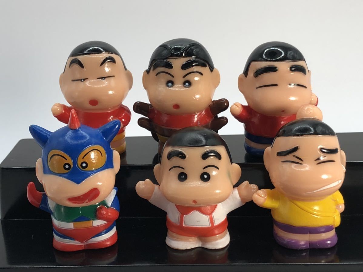 ソフビ クレヨンしんちゃん SOFVIPS 3体セット フィギュア-