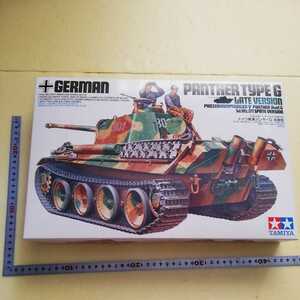 * ground 1/35 Tamiya Tamiya Panther G type latter term type tank .2 name winter specification see return . beautiful person not yet constructed 