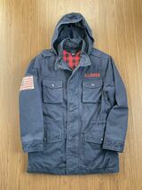 Polo Ralph Lauren M-51 TYPE フィールド ジャケット ポロ ラルフローレン キッズ用 150cm 中綿 TALONジップ使用 オールド ビンテージ_画像2