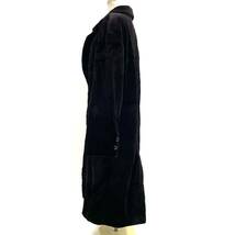 【七福】fk1276 紳士コート メンズコート ロングコート デザインコート ブラックミンク シェアードミンク 貂皮 mink 身丈 約 115cm_画像2