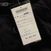 【七福】fk1276 紳士コート メンズコート ロングコート デザインコート ブラックミンク シェアードミンク 貂皮 mink 身丈 約 115cm_画像9