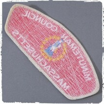 DD54 MINUTEMAN COUNCIL MASSACHUSETTS ビンテージ ワッペン パッチ ロゴ エンブレム 輸入雑貨 刺繍_画像2