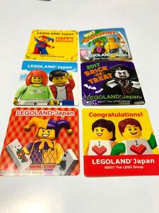 * prompt decision * Lego Land Japan sticker seal set mini figure Mini fig