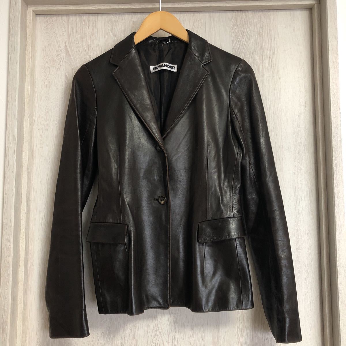 ヤフオク! -「jil sander レザー ジャケット」の落札相場・落札価格