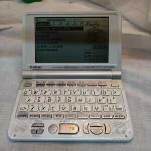 [ secondhand goods ]CASIO EX-word DATAPLUS4 XD-ST4800 monochrome computerized dictionary middle .* high school student 